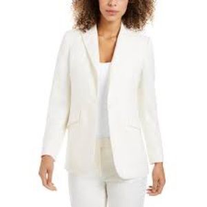 Anne Klein Women's One-Button Blazer Jacket